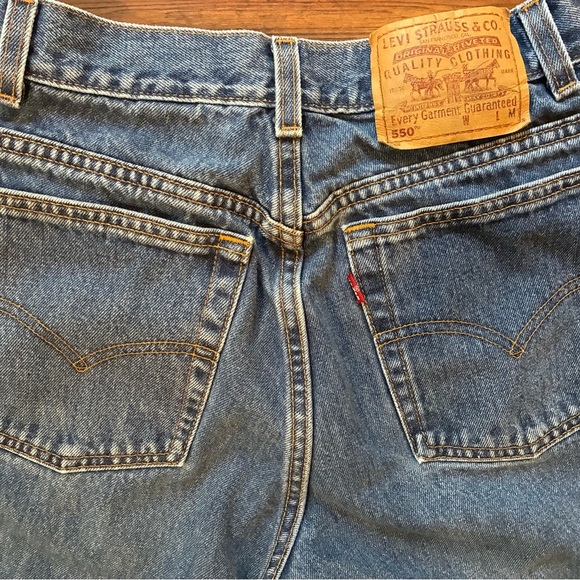 Vintage 90s Levi’s 550 Jeans Women’s 12 Regular Relaxed Tapered Made in USA - Picture 10 of 14